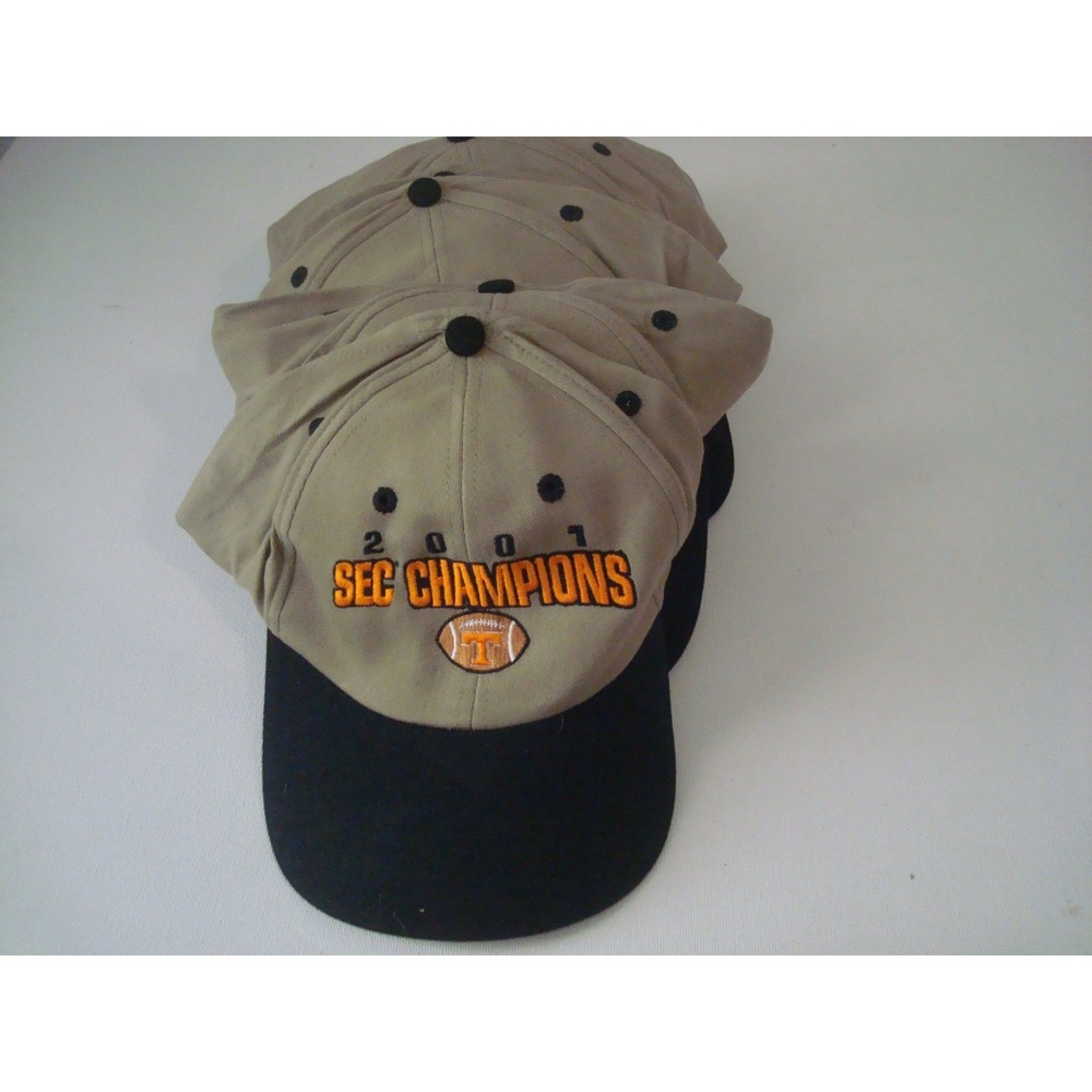 10PC‎ LOT TENNESSEE VOLS LEATHER STRAPBACK  00S   HAT CAP DEADSTOCK  VINTAGE U4